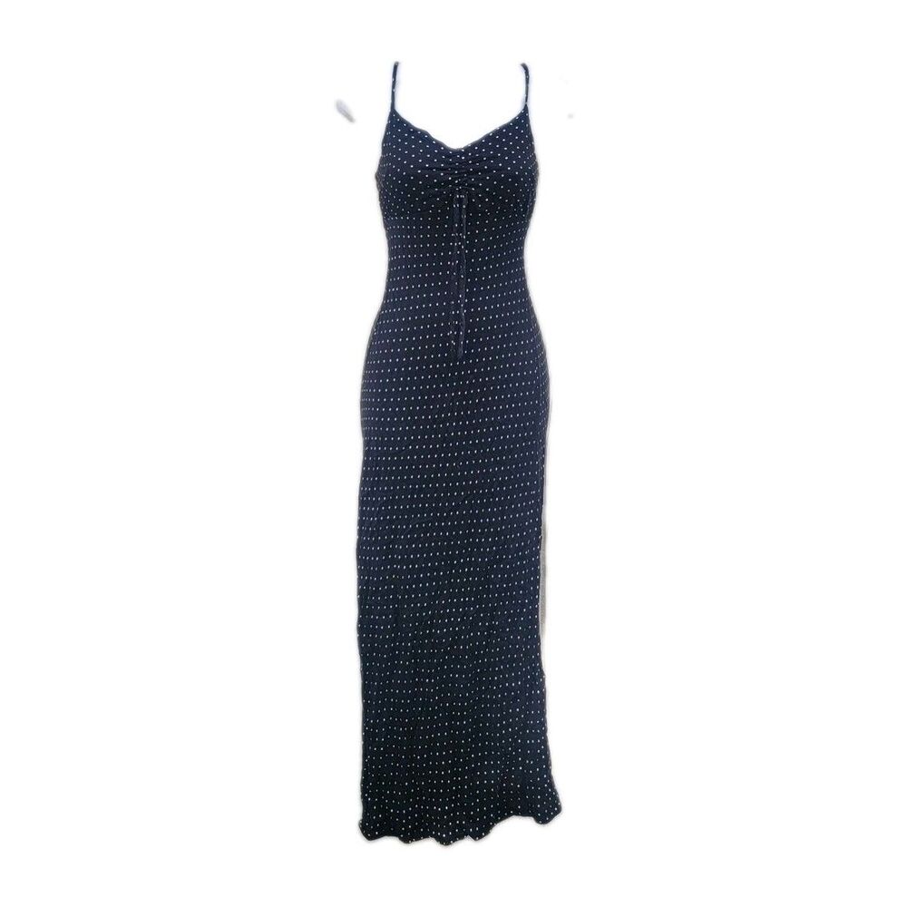 polka dot slip dress Wms sz xxs Preppy Classic
